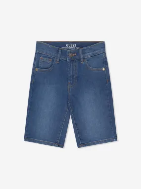 Guess Boys Denim Shorts in Blue