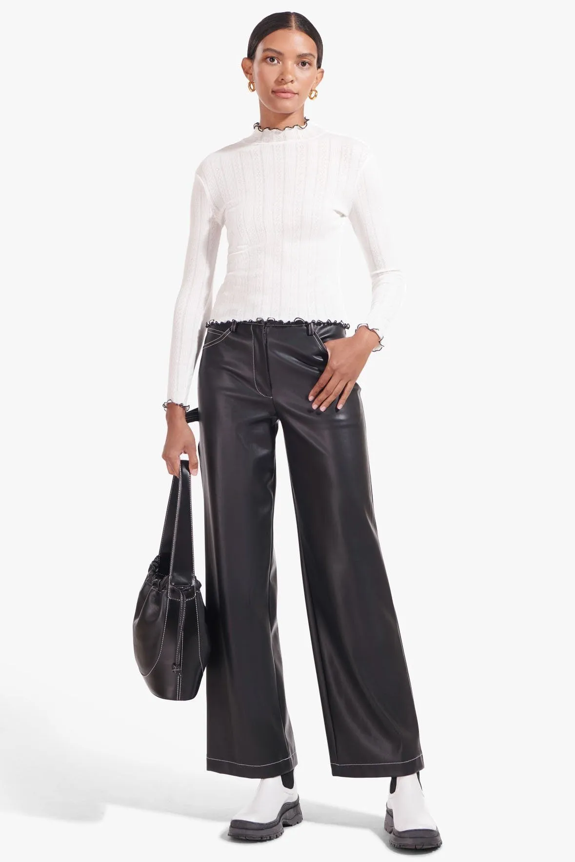 HELVIN TOP | WHITE
