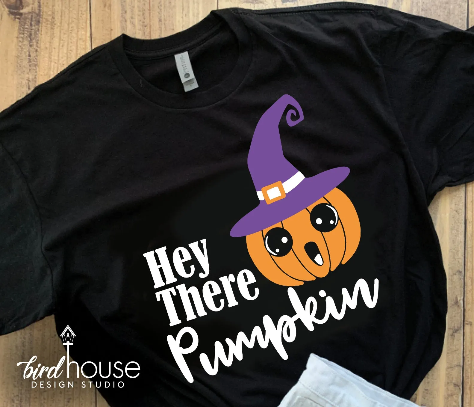 Hey There Pumpkin Shirt, Cute Halloween Tee