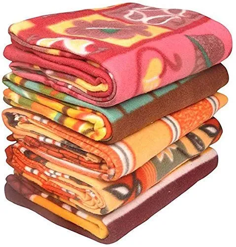 Home Stylish Soft Warm Fleece Blanket Throw Microfiber Plush Blanket