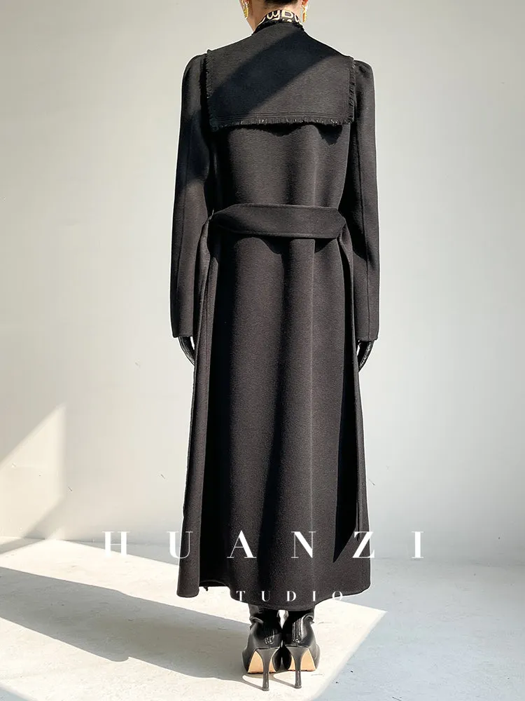 Huanzi handmade double-sided cashmere wool  coat - Mode