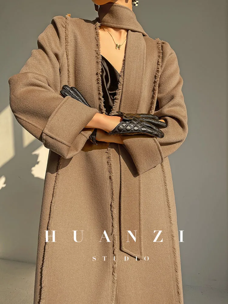 Huanzi handmade double-sided cashmere wool  coat - Mode