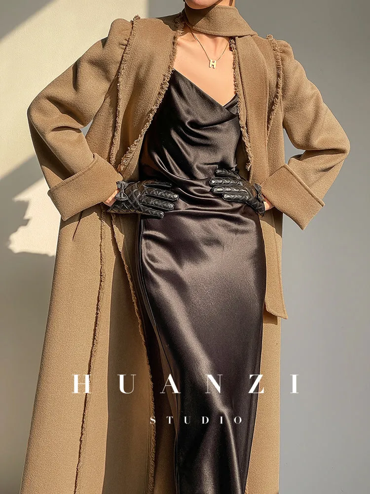 Huanzi handmade double-sided cashmere wool  coat - Mode