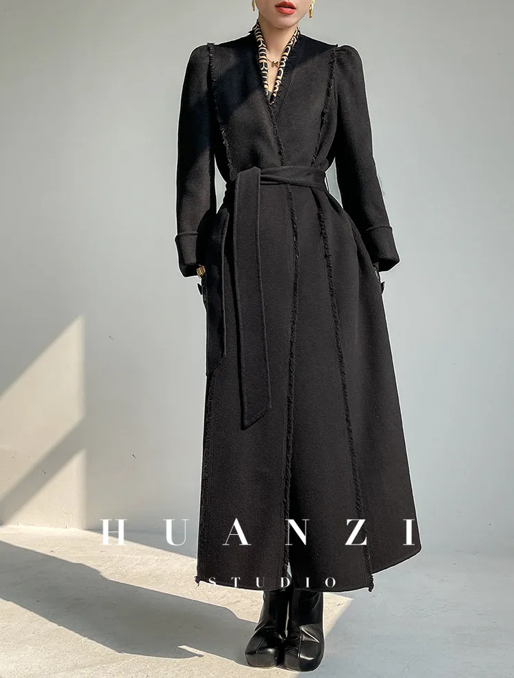 Huanzi handmade double-sided cashmere wool  coat - Mode