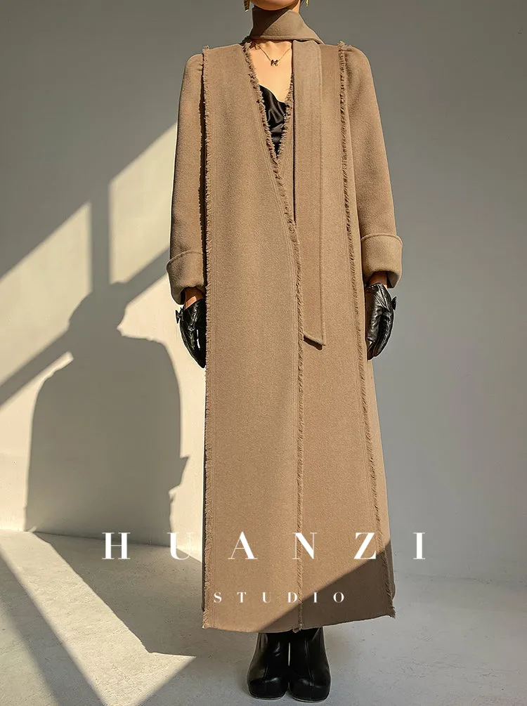 Huanzi handmade double-sided cashmere wool  coat - Mode