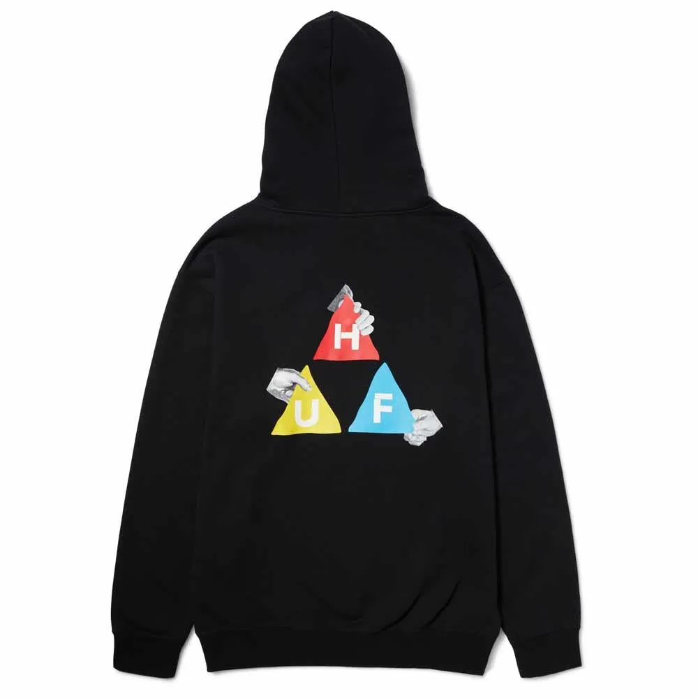 Huf Rituals Pullover Hooded Sweatshirt Black