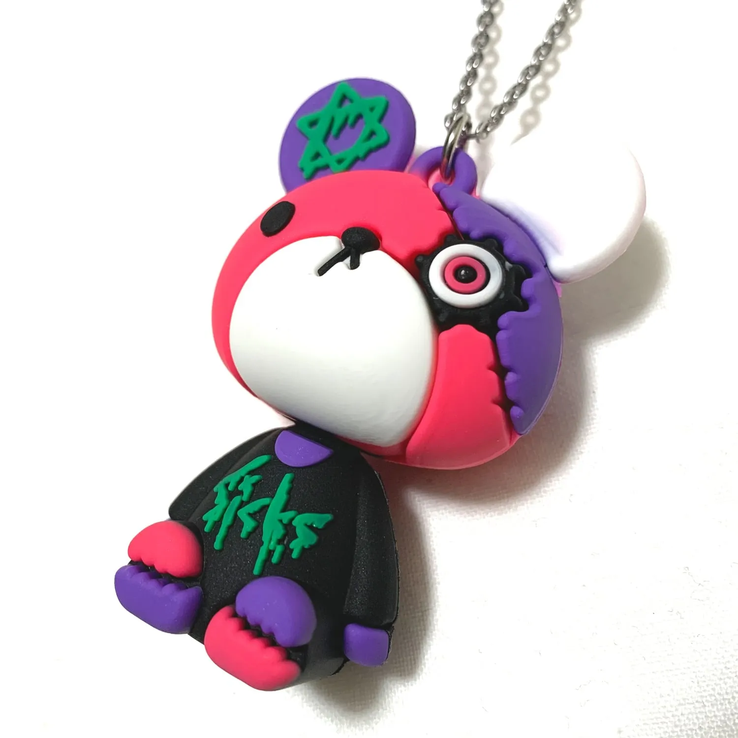 Hypercore "Sick Bear" necklace