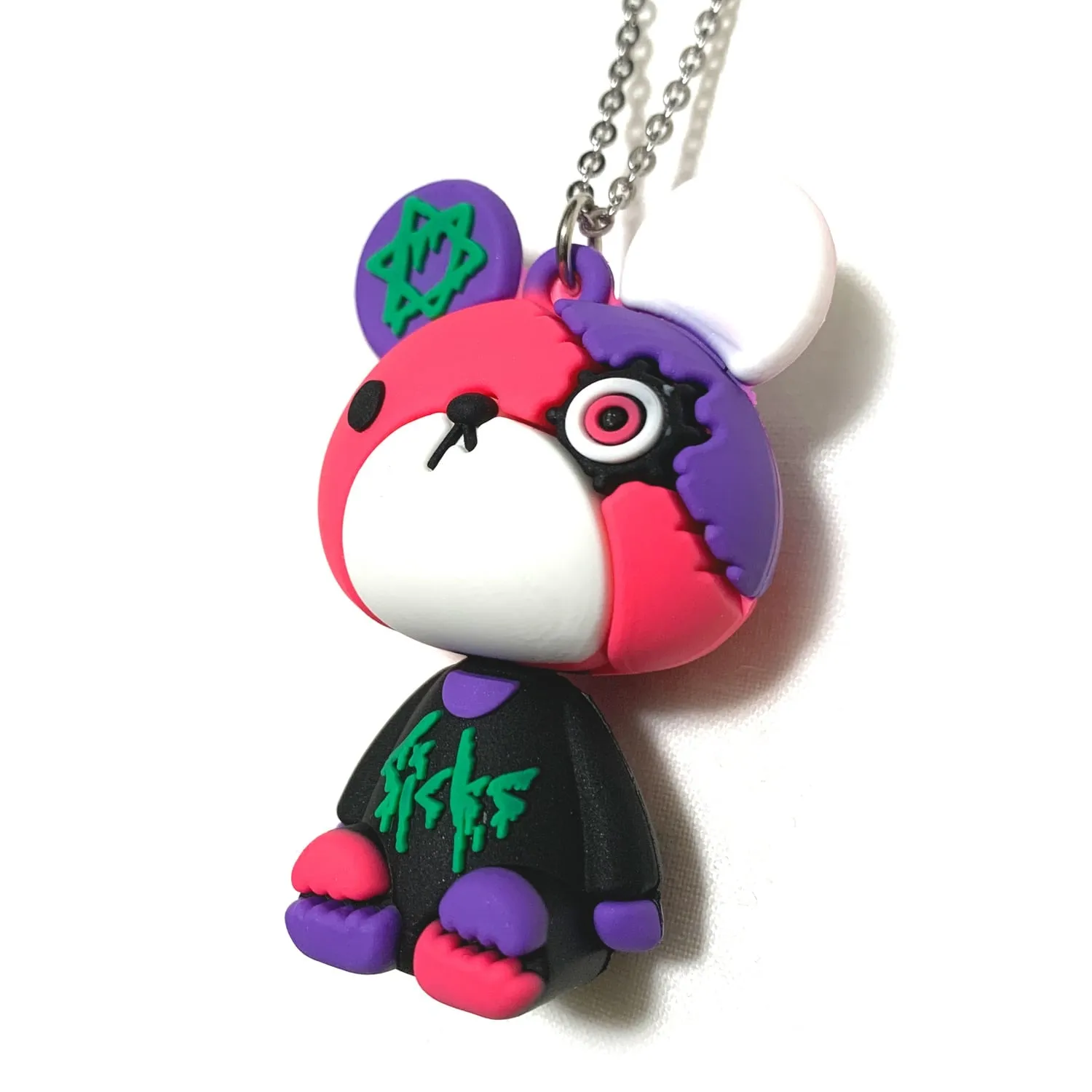 Hypercore "Sick Bear" necklace