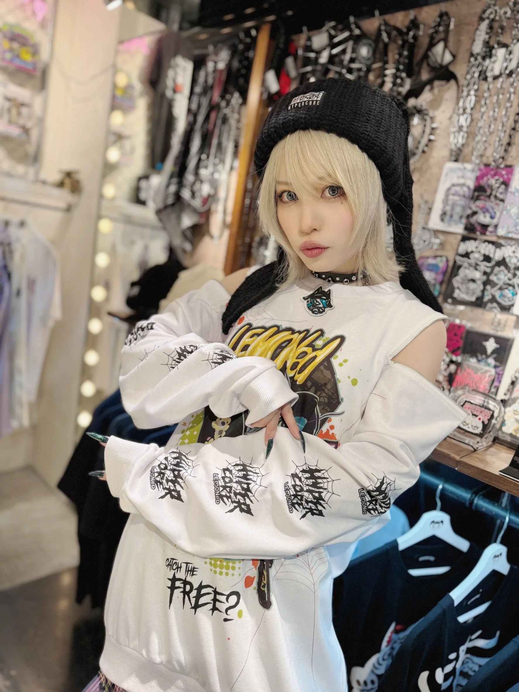 Hypercore x Lemoned "UFO Catcher" sweatshirt