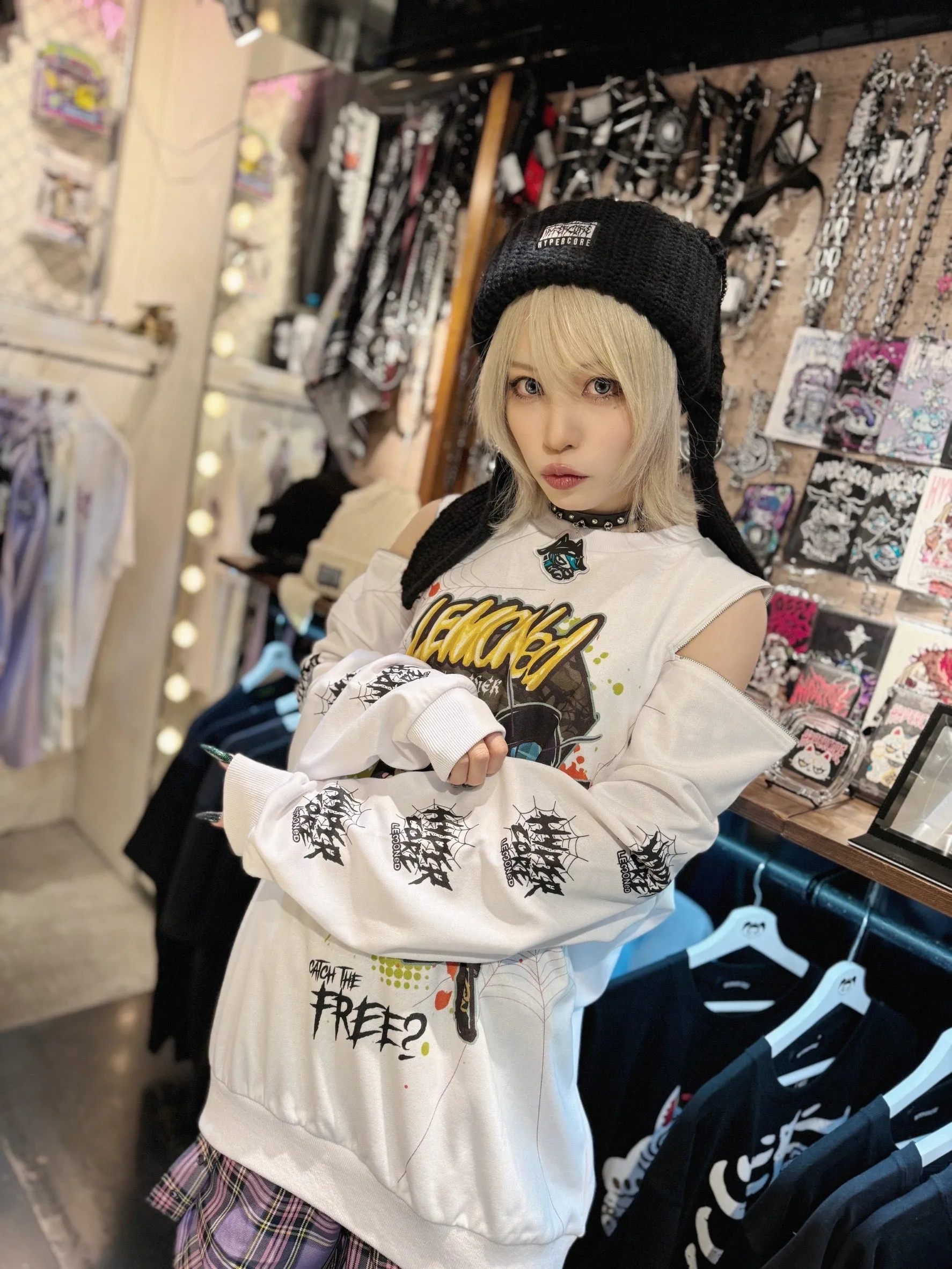 Hypercore x Lemoned "UFO Catcher" sweatshirt