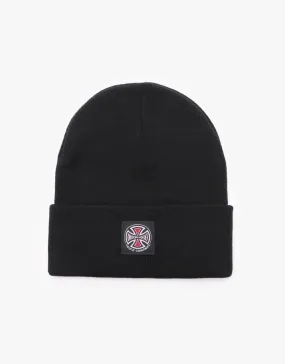 Independent T/C Label Beanie - Black