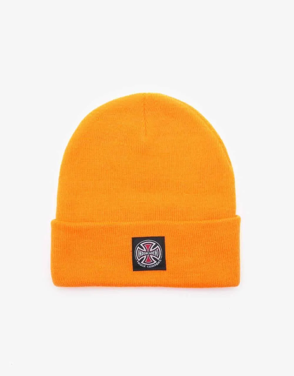 Independent T/C Label Beanie - Orange