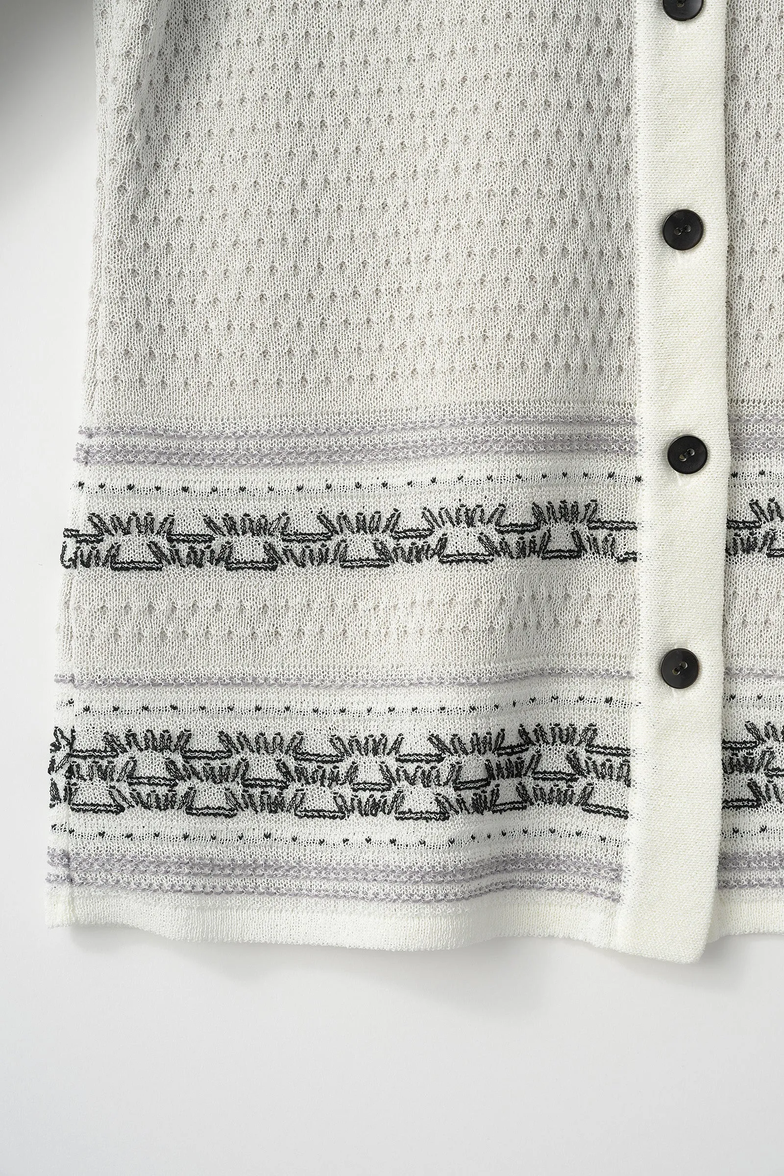 Jewel knit top (White)