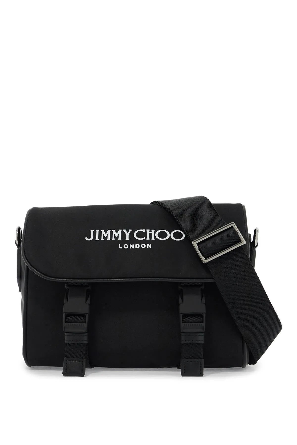 JIMMY CHOO Eli Nylon Crossbody Shoulder Bag