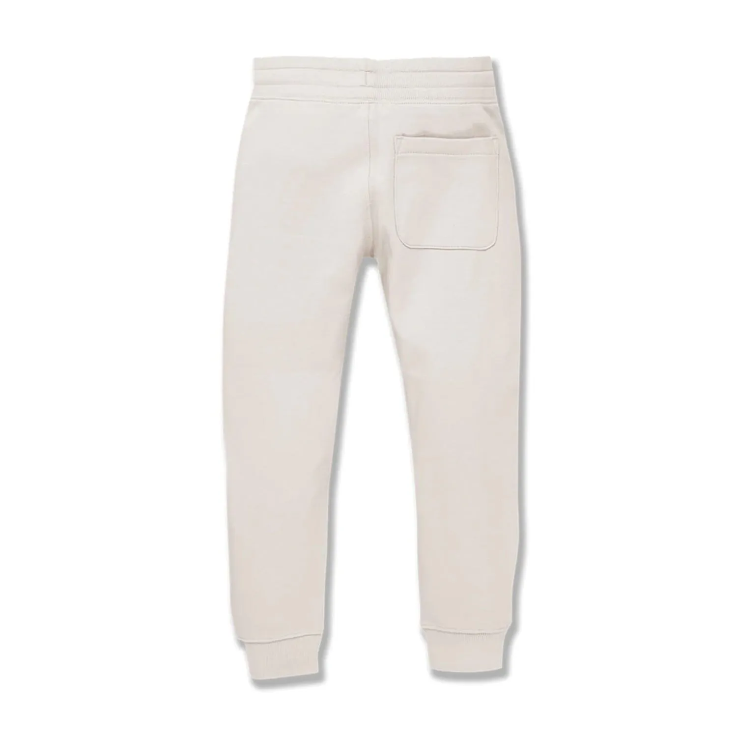 Jordan Craig Big Kids' Plush Jogger Sweatpants Cream