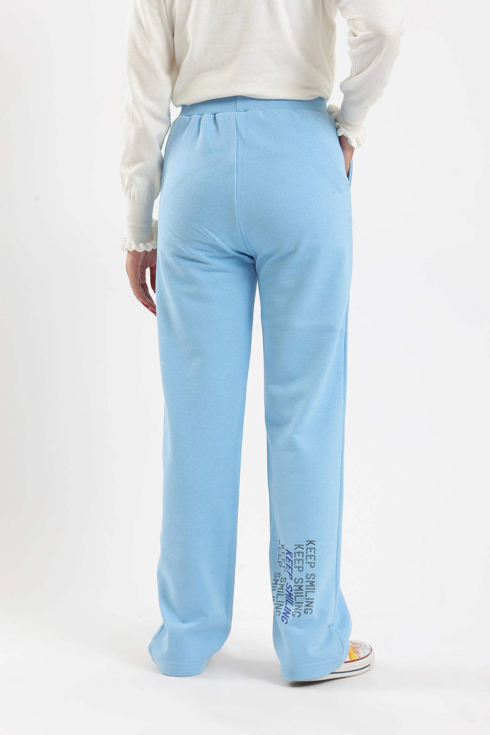 Keep Smiling Printed Lounge Pants