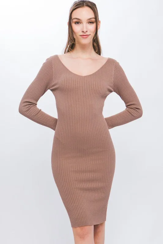 Knit Midi Dress