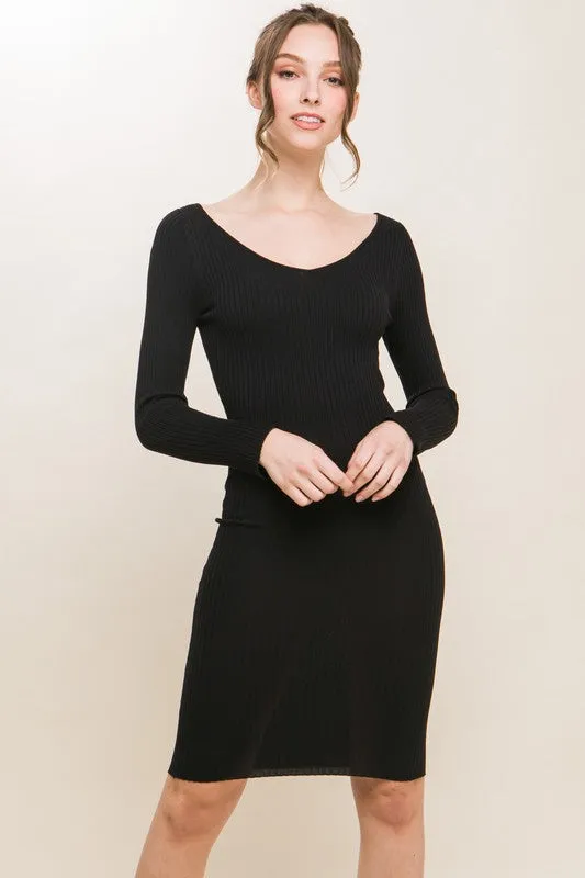 Knit Midi Dress