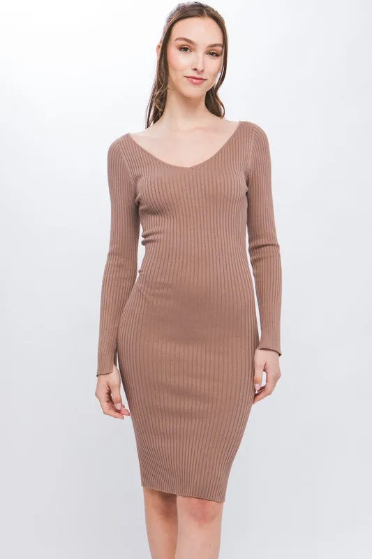 Knit Midi Dress