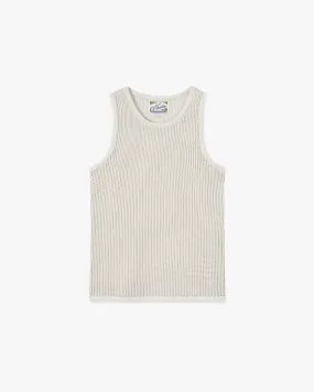 KNIT TANK TOP MARSHMALLOW