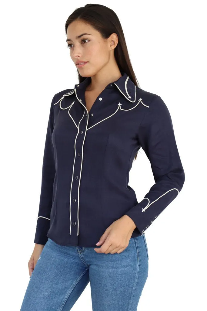 Lake Tahoe Women's Shirt Navy