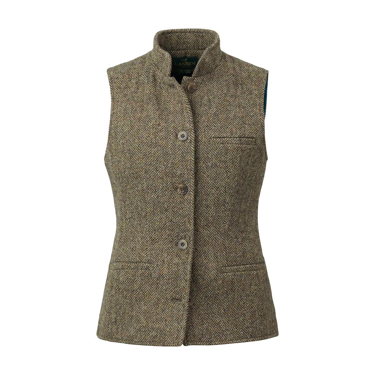 Laksen Lady's Herringbone Hopnell Tweed Fife Vest