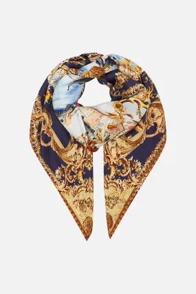 LARGE SQUARE SCARF VENICE VIGNETTE