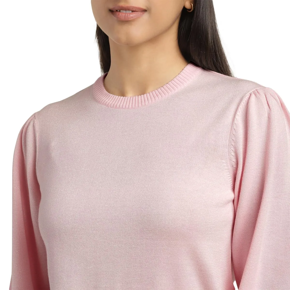 Levi's Women's Cotton Blend Casual Sweater (A3923-0005_Pink