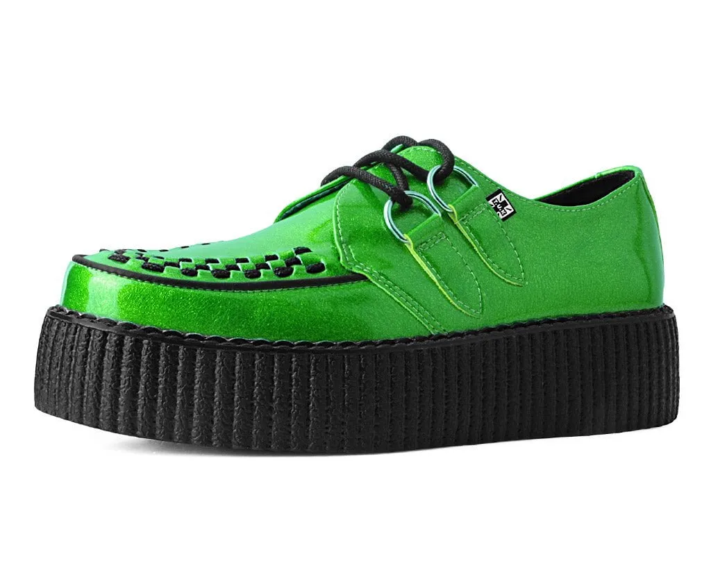 Lime Metallic Sparkle Viva Mondo Creeper