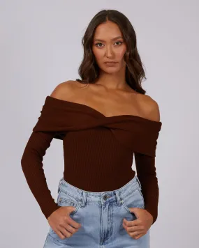 Livia Top Brown