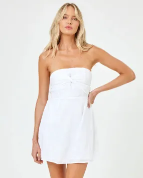 LSPACE Under the Sun dress-White