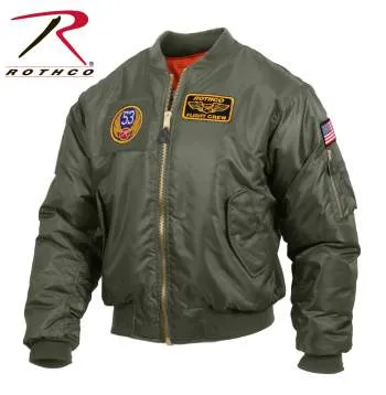 MA-1 Flight Jacket with Patches