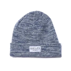 Marled Beanie - Blue