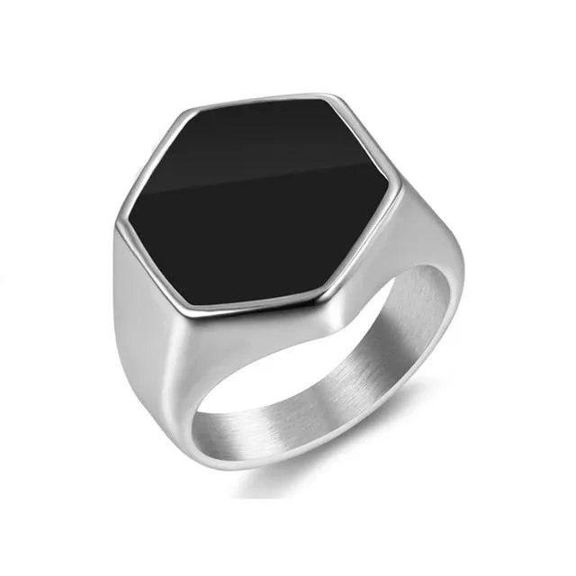 Masculine Stainless Steel Viking Rings