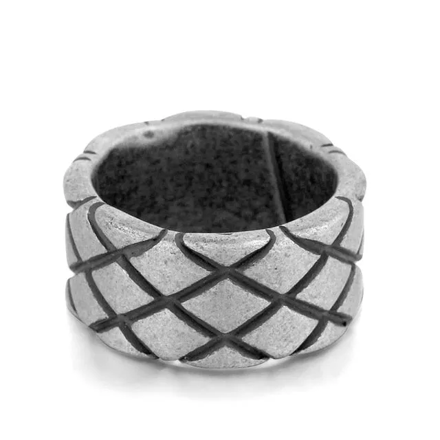 Masculine Stainless Steel Viking Rings