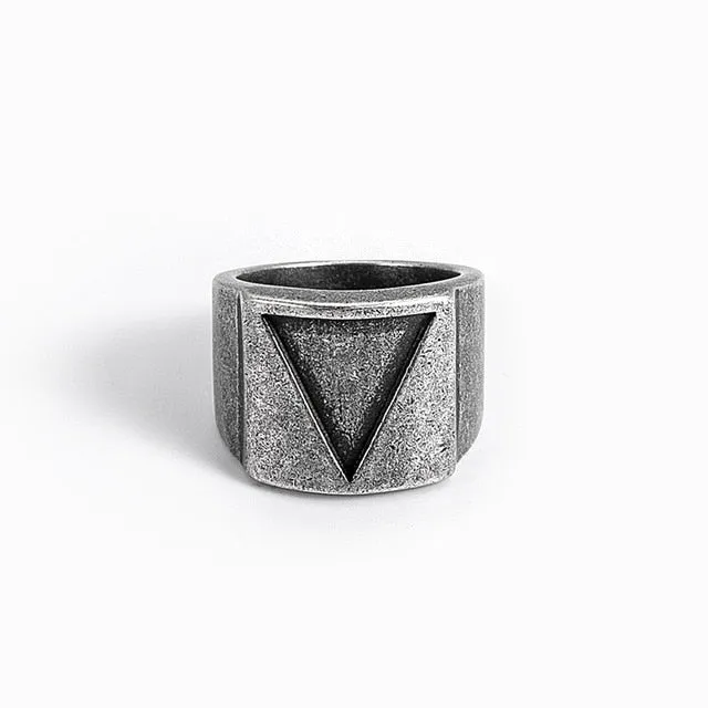 Masculine Stainless Steel Viking Rings