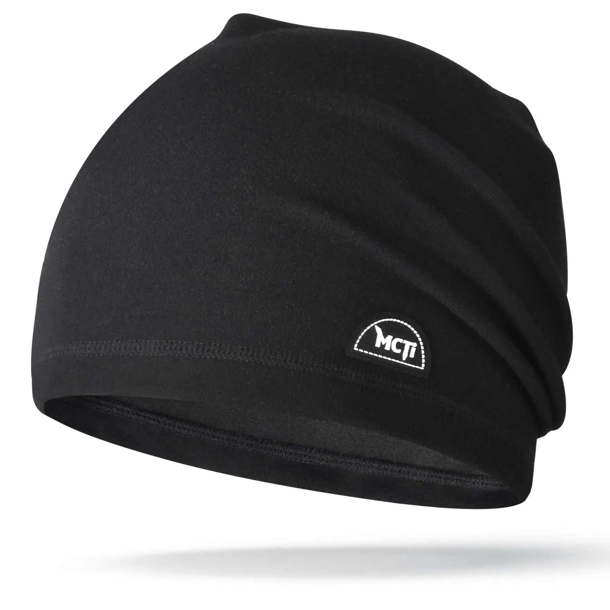 MCTi Lightweight Slouchy Beanie - Warm Stretchy Skull Cap for Running and Cycling