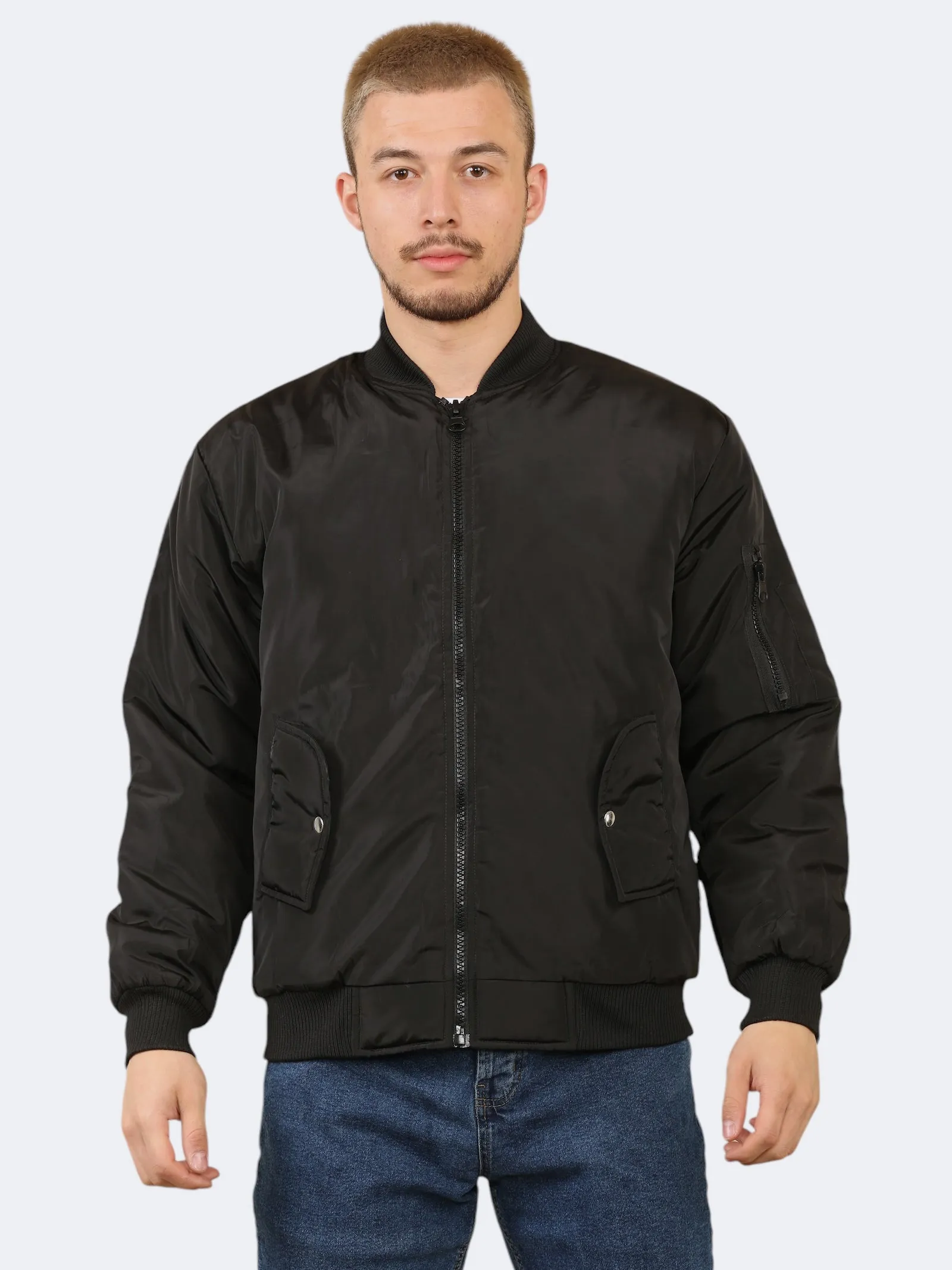 Men's Classic Zipper A1 Bomber Jacket