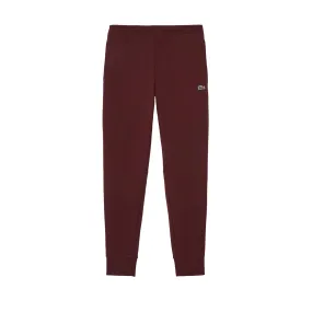 Men's Lacoste Tapered Leg Sweatpants - Bordeaux Dark