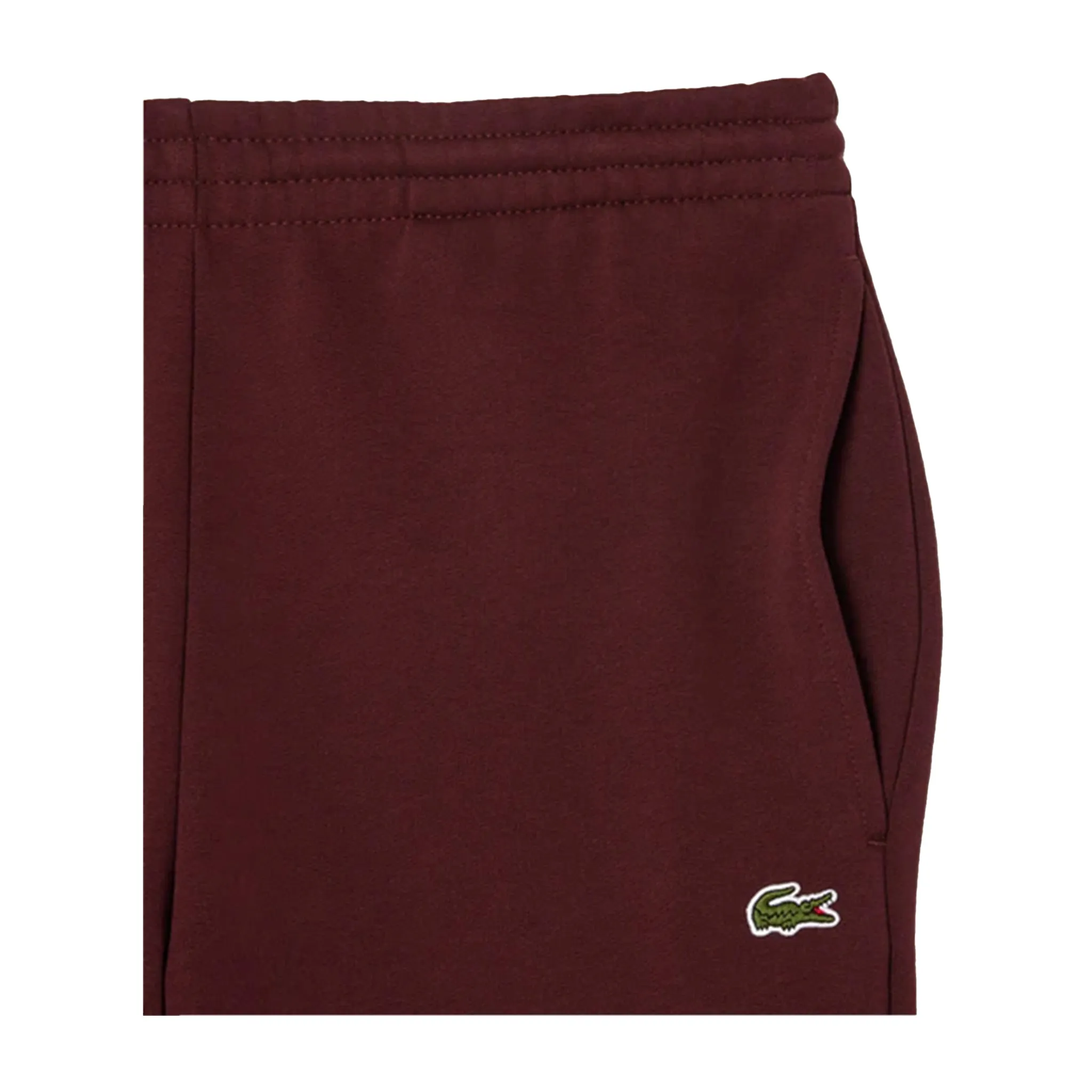 Men's Lacoste Tapered Leg Sweatpants - Bordeaux Dark