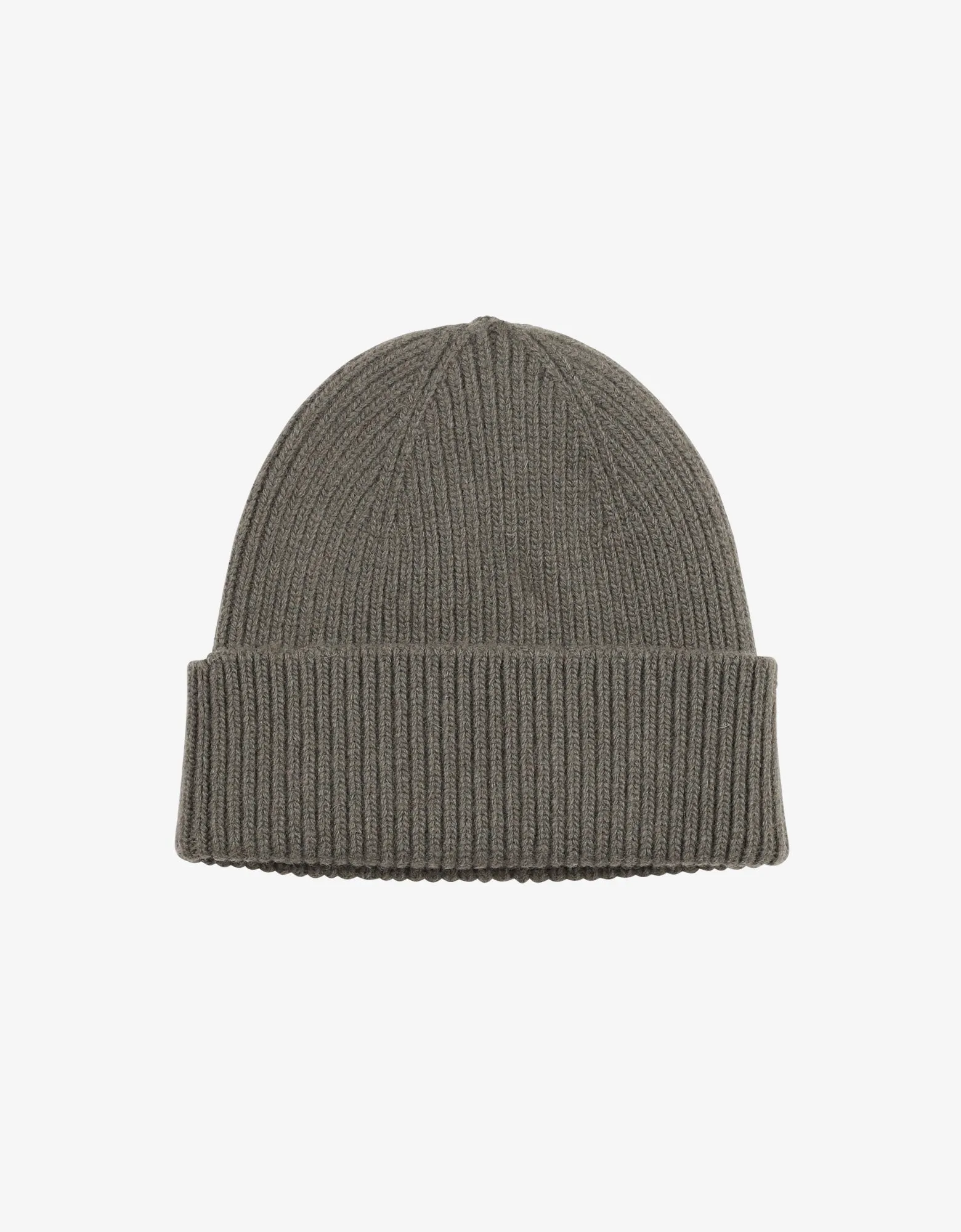 Merino Wool Beanie - Dusty Olive