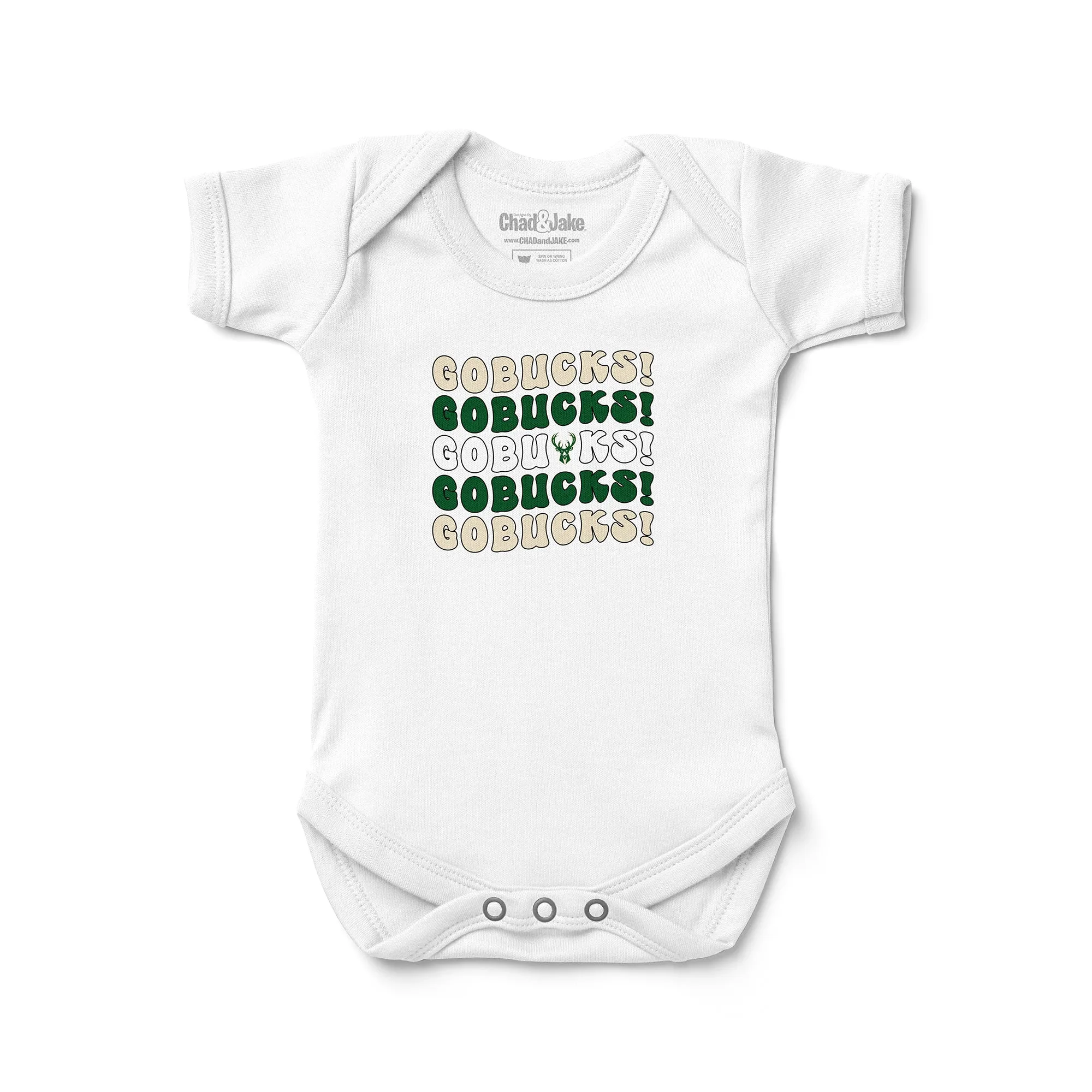 Milwaukee Bucks "Groovy" Bodysuit