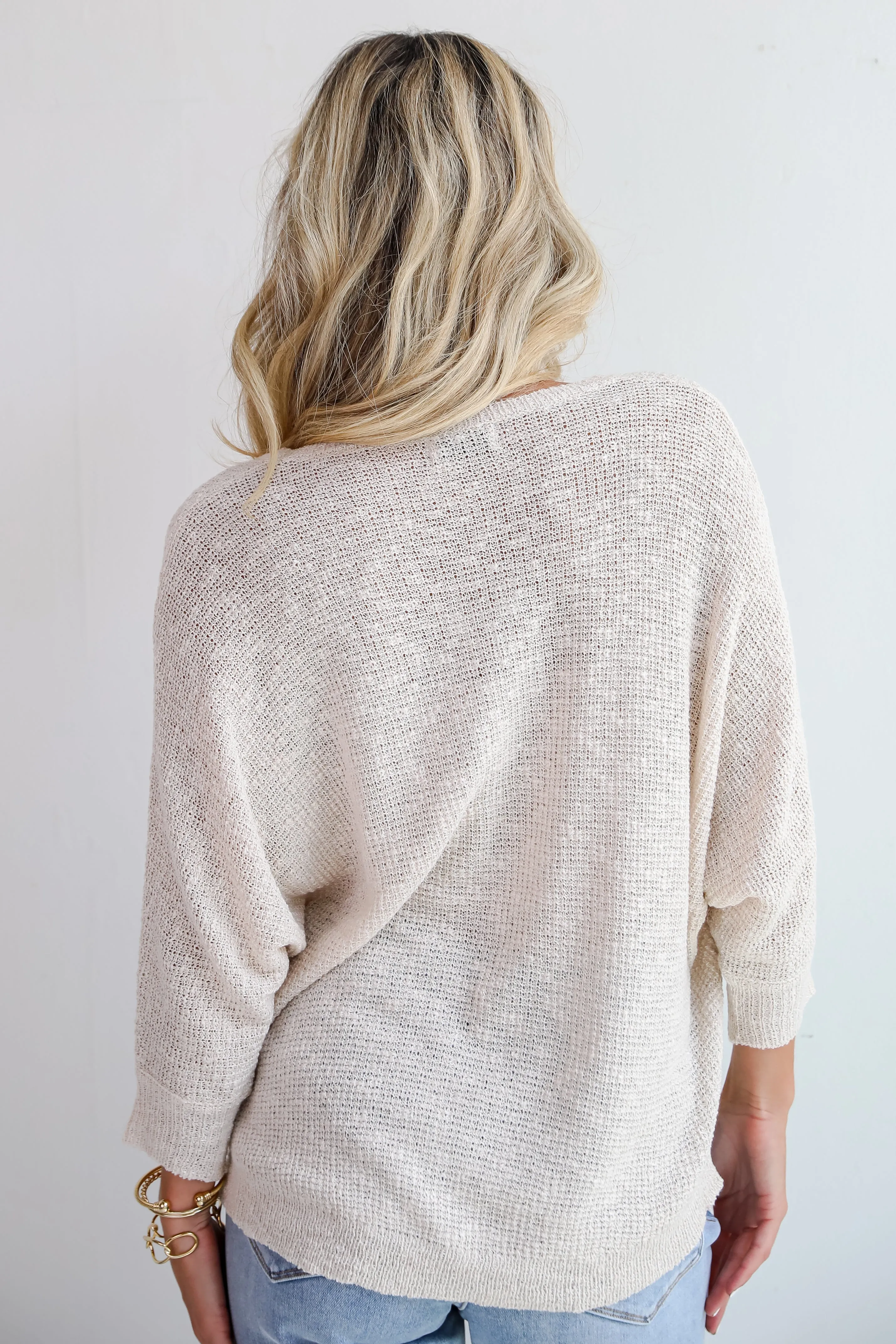 Mood Setter Lightweight Knit Sweater