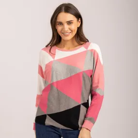 Mudflower Geometric Jumper