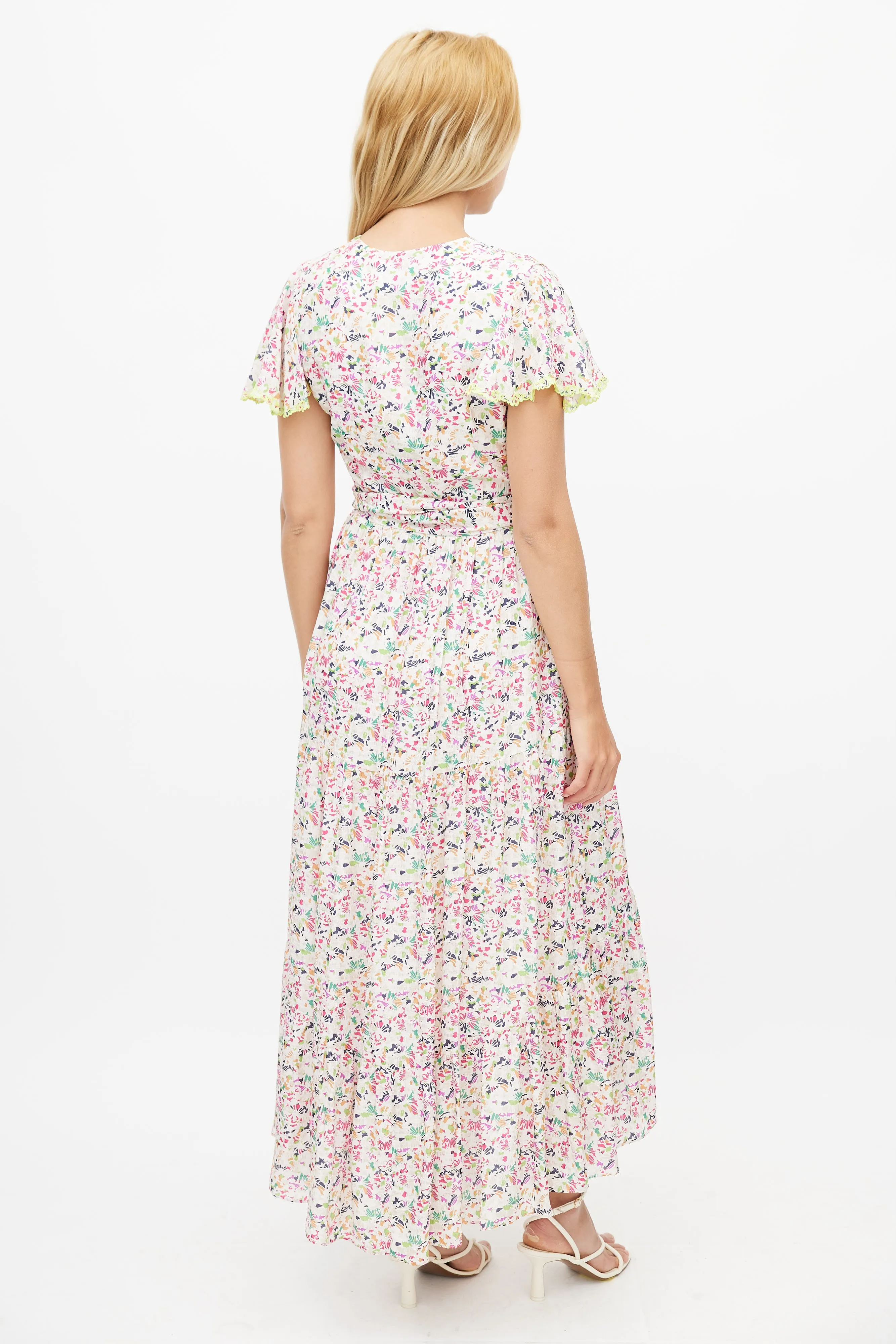 Multicolour Floral Liza Wrap Dress