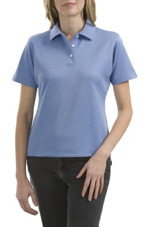 NEW  Port Authority Signature - Ladies Shadow Stripe Interlock Sport Shirt.  L459