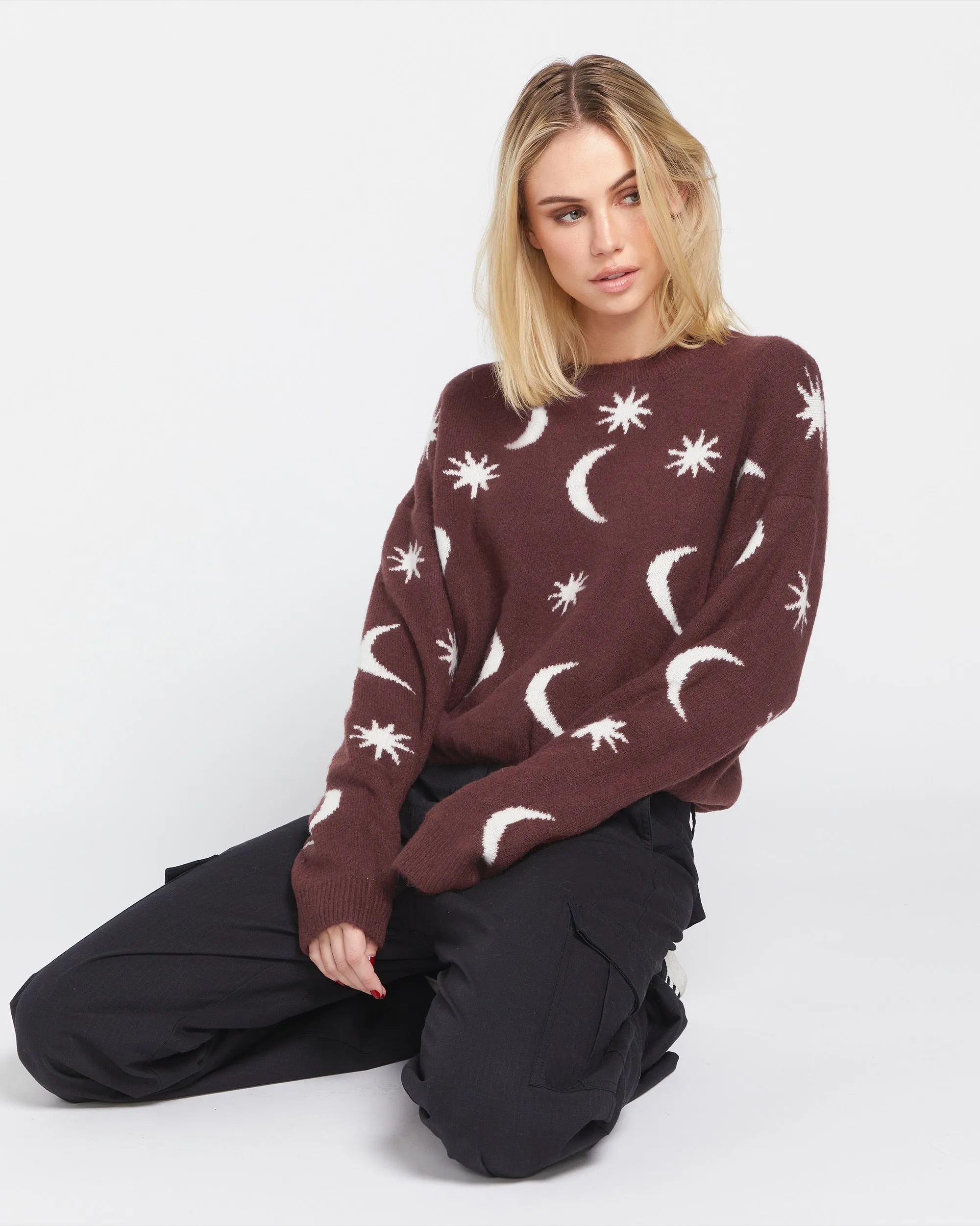 Nyte Stone Sweater - Espresso