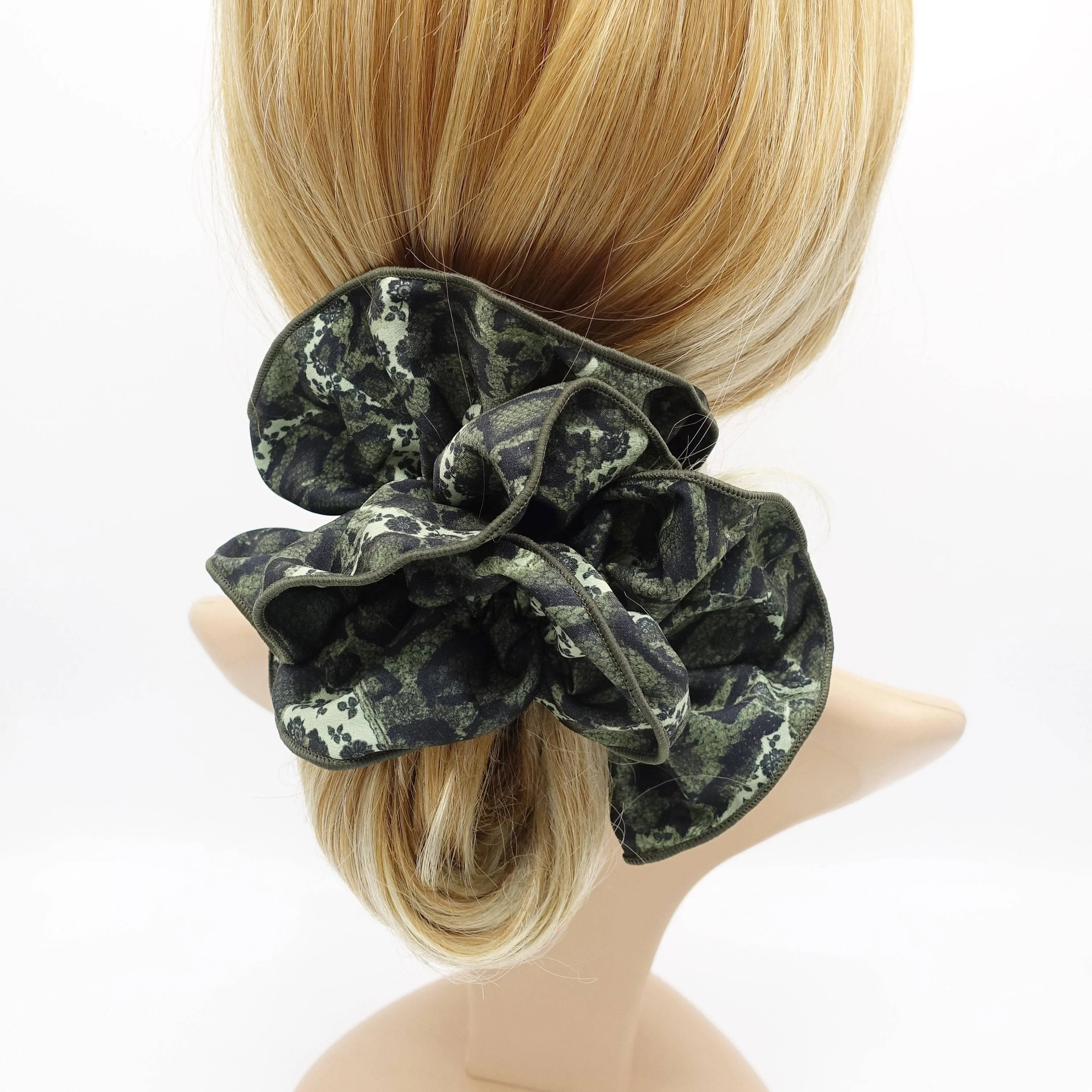 oversized scrunchies python print scrunchies stylish hair ties for women