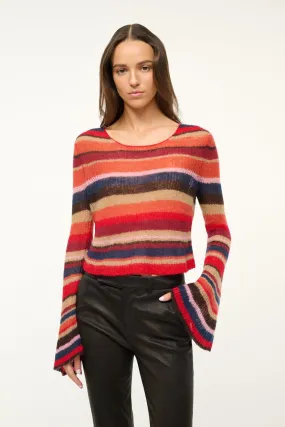 PARKER SWEATER | AUTUMNAL FADED STRIPE