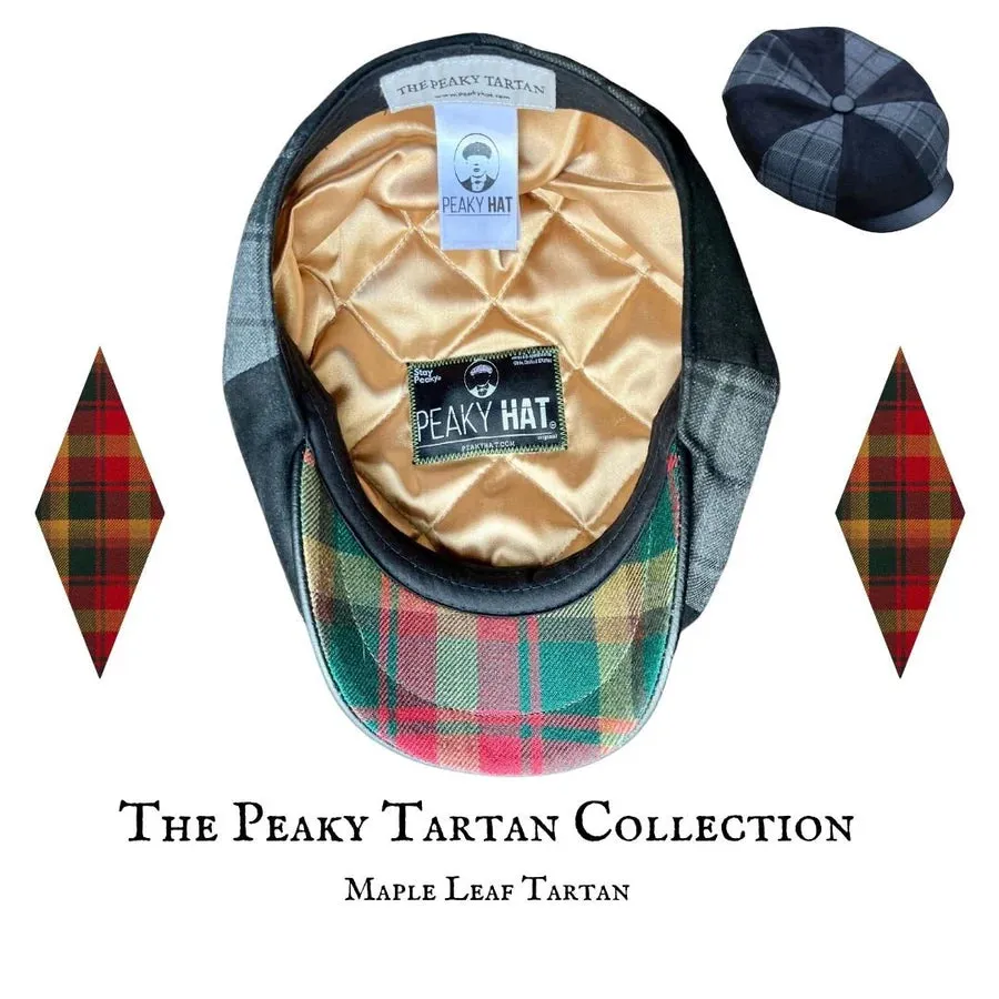 Peaky Hat “Maple Leaf Tartan” Cap